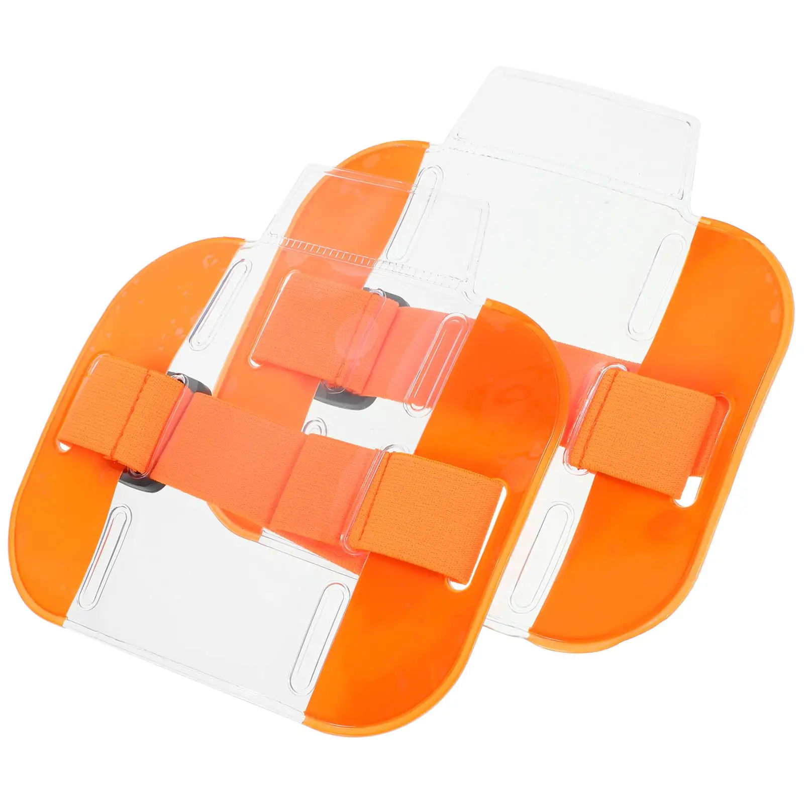 2 Pcs ID Card Armband Holder Workers Cards Small Security Badge Cotton Swab
