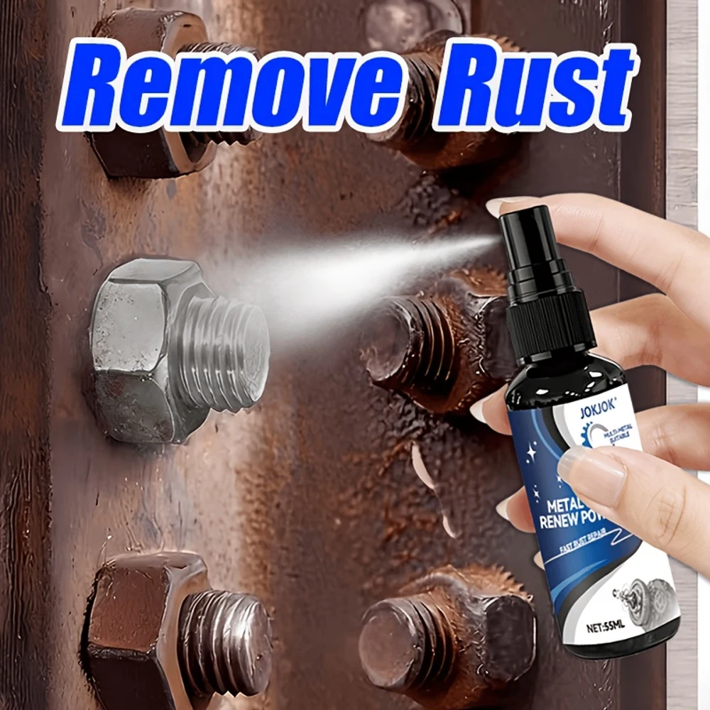 All-Purpose Metal Polishing Spray, Oxidation Restoration Spray, Metal Rust Remover—Ideal for Polishing And Maintaining Chrome-Pl