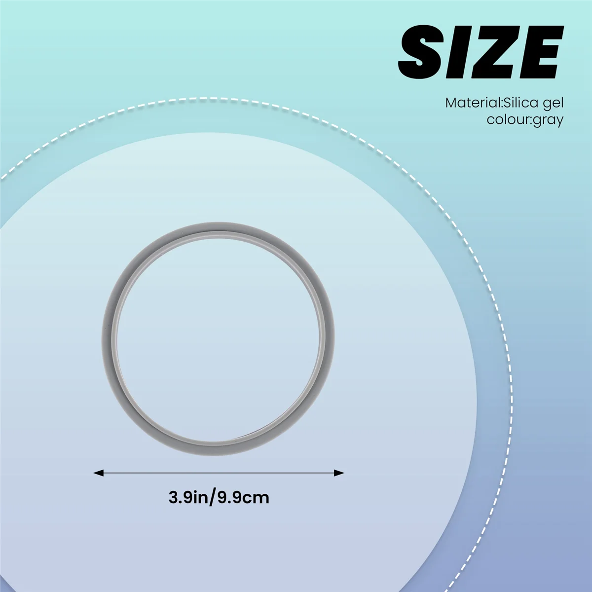 High-end Replacement Gasket with Lip for Nutribullet Blender Part, 2 Pack Speed Blender Compatible Part