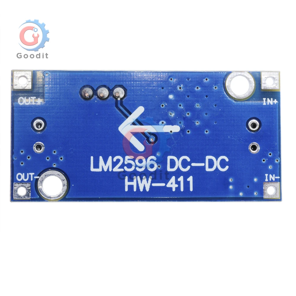 3A einstellbares DC-DC-Abwärtsmodul 3,2–35 V auf 1,25–35 V mit Geräuschfilter und Präzisionspotentiometer für Arduino/Stromversorgung DIY
