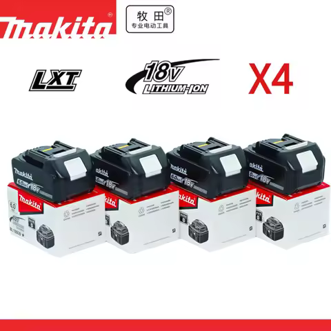 100% Original Makita 18V 6.0Ah Rechargeable Battery ,For Makita BL1830 BL1830B BL1840 BL1840B BL1850 BL1850B Power Tools Battery