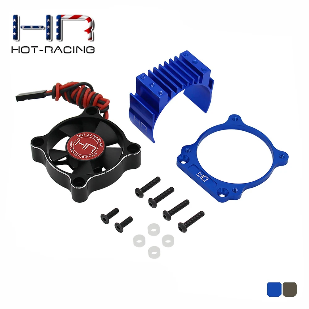 أجزاء HR مروحة تحمل مزدوجة لملحقات ترقية السيارة طراز TRAXXAS MINI MAXX 107154-1 RC #6