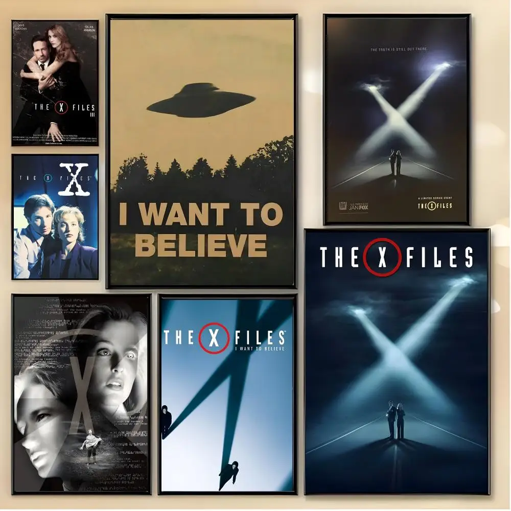 Series SciFi The X-Files Poster Unique Home Decoration Ideas & Stylish Interior Art