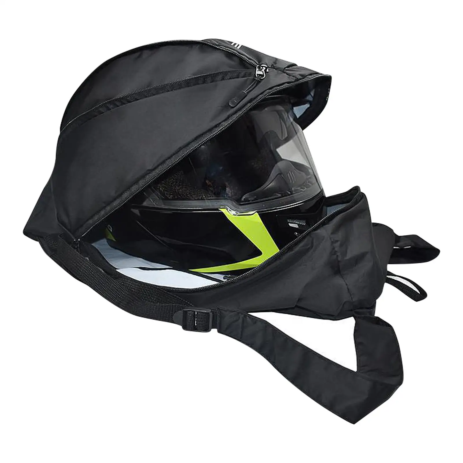 20-35L Motorcycle Helmet Backpack Waterproof Nylon Cloth Storage Bag Large Capacity Cycling Backpack Zipper Riding Helmets Bag