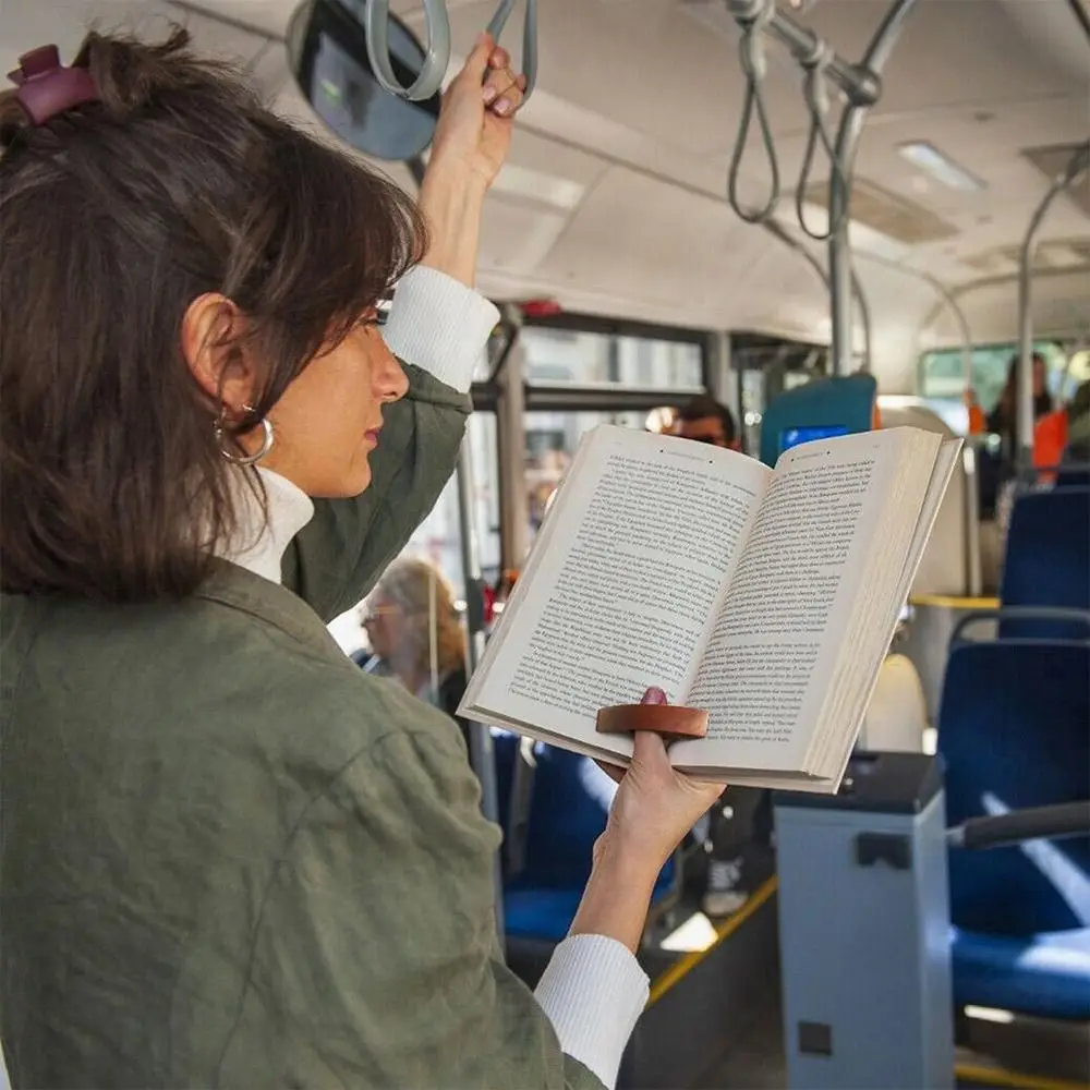 

One Hand Reading Bookmarks Wooden Page Turning Fixed Thumb Bookmark Fast Reading Aids Tools Thumb Book Support Students