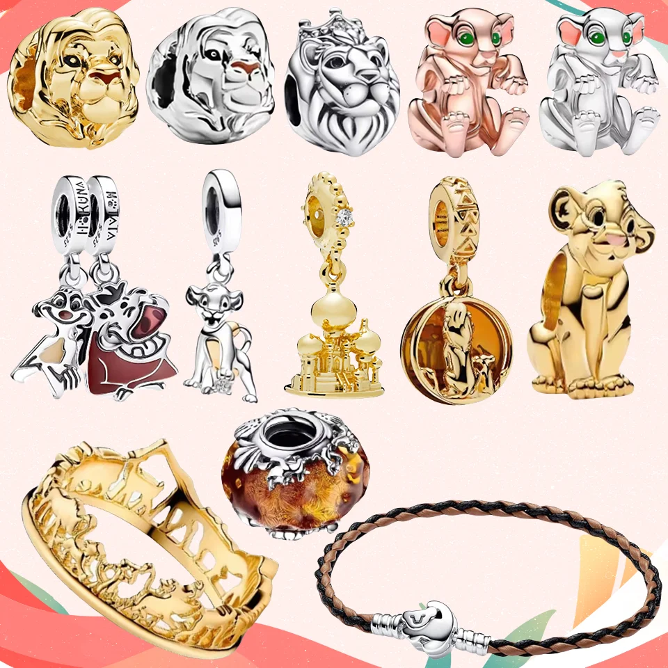 

Lion King Simba Simba & Nana Series Charm Beads Bracelets & Bangle Pendant Jewelry Berloque