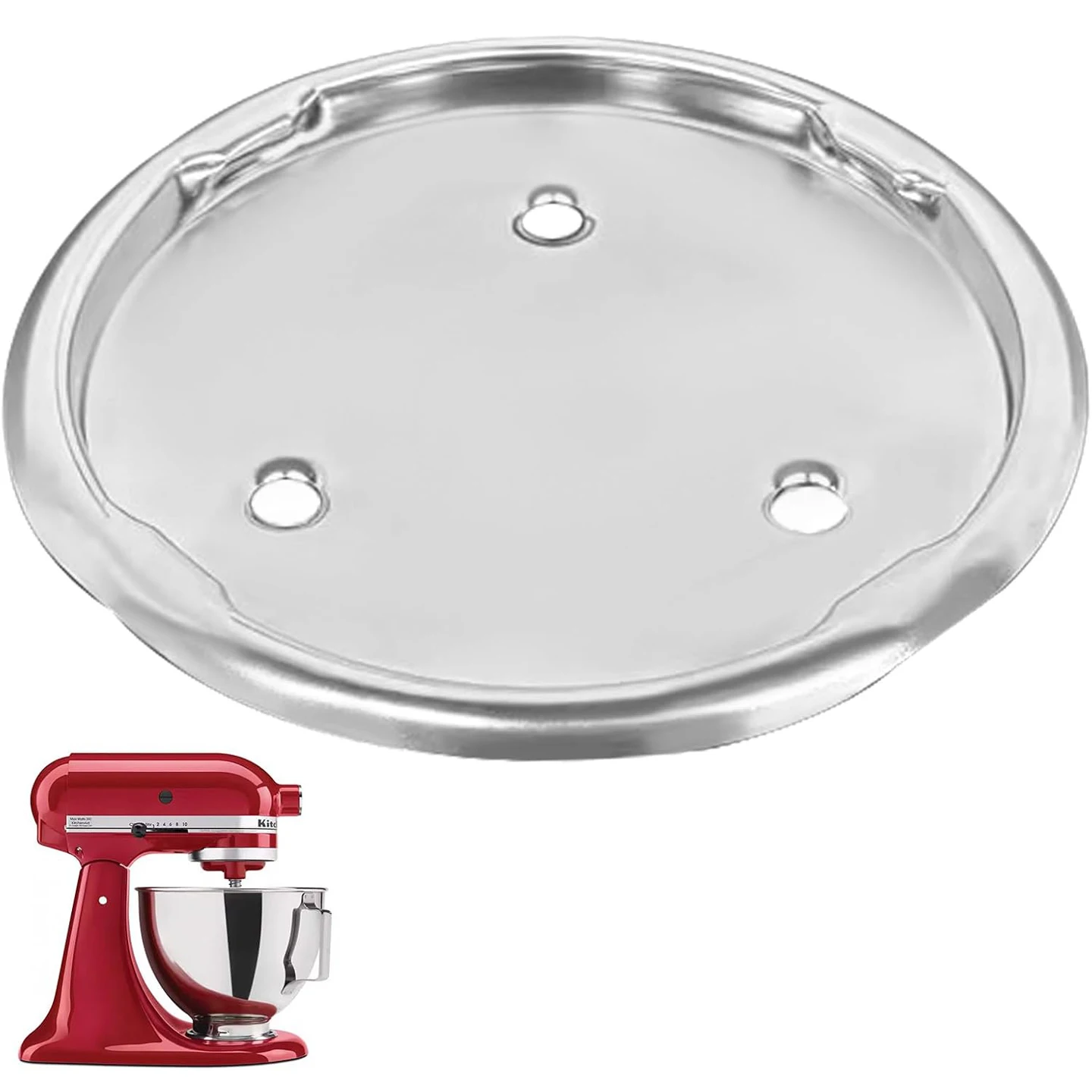 W10191926 Ersatz-Schraubdeckel für Rührschüssel, passend für Whirlpool KitchenAid Kenmore Rührschüssel-Klemmplatte 4163032 WPW10191926