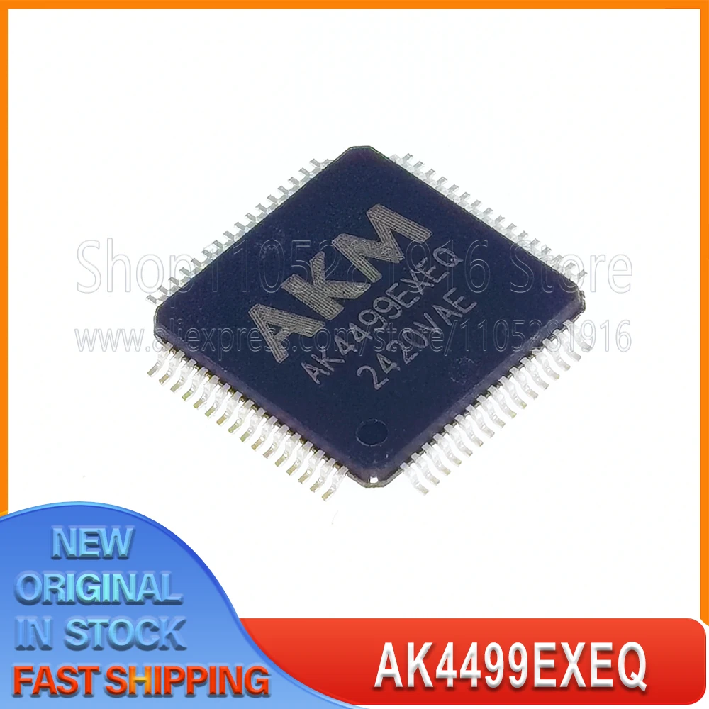 

1PCS/LOT AK4499EXEQ HTQFP64 AK4499 100% New Original Spot stock