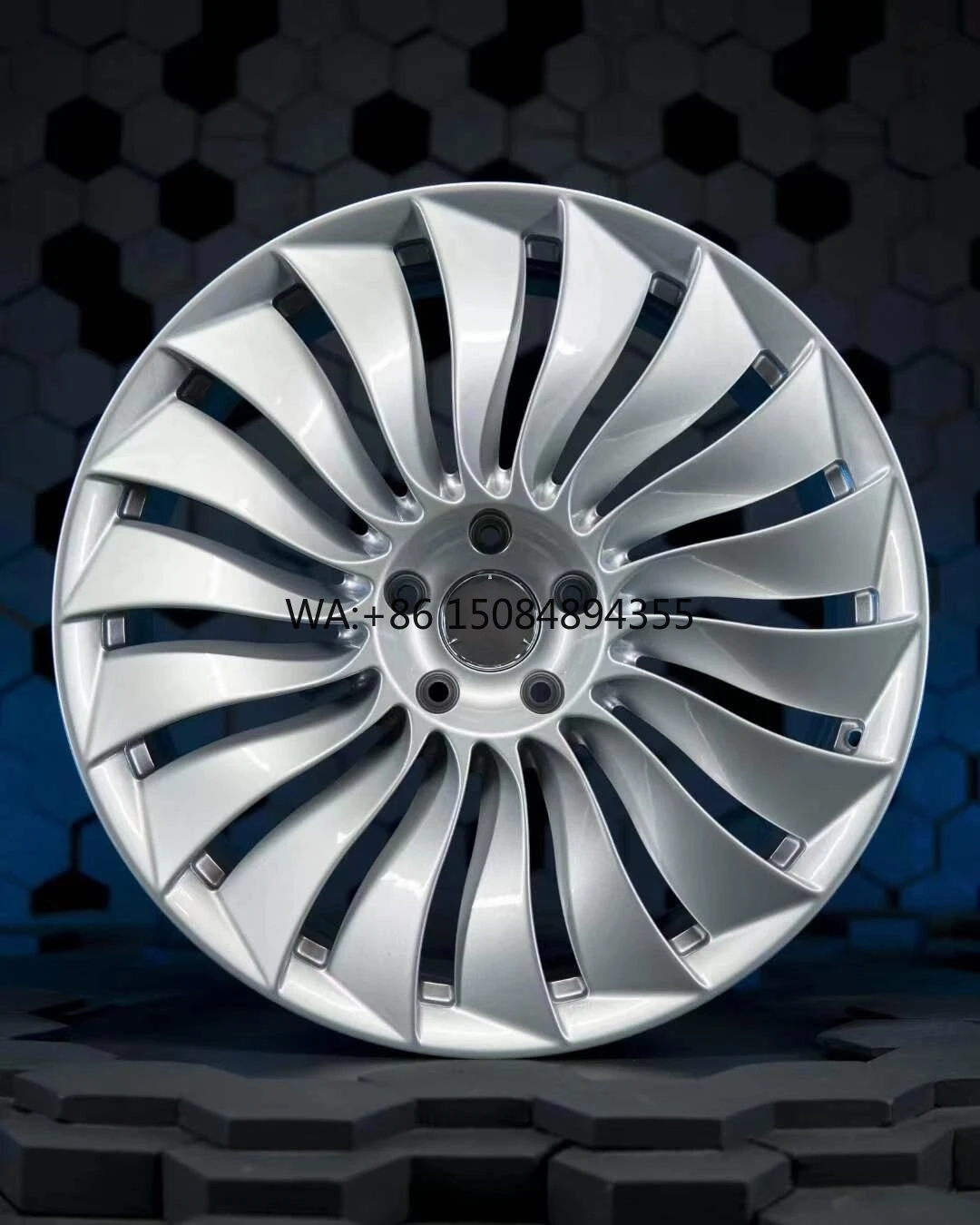 

18-24 Inch Multi-spoke Heavy Duty Alloy Wheels, 6x139.7 5x127 PCD Durable Rims for SUV And Luxury Vehicle Daily Use