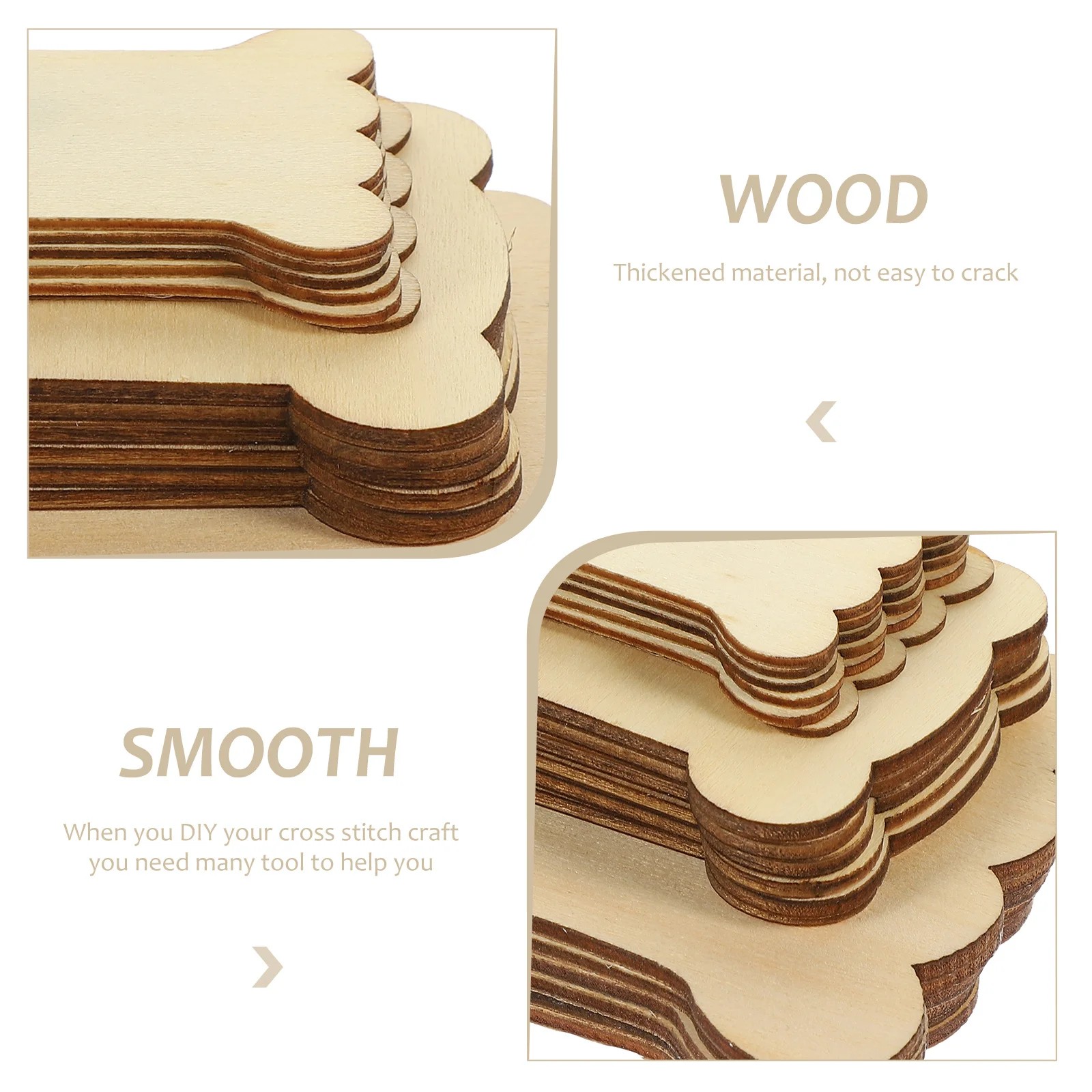 ชุดกระสวยด้ายปัก 18 ชิ้น พร้อมแผ่นไม้สำหรับม้วนด้าย อุปกรณ์จัดเก็บด้ายเย็บผ้า สำหรับงานปักครอสติช งานควิลท์ และงานฝีมือ