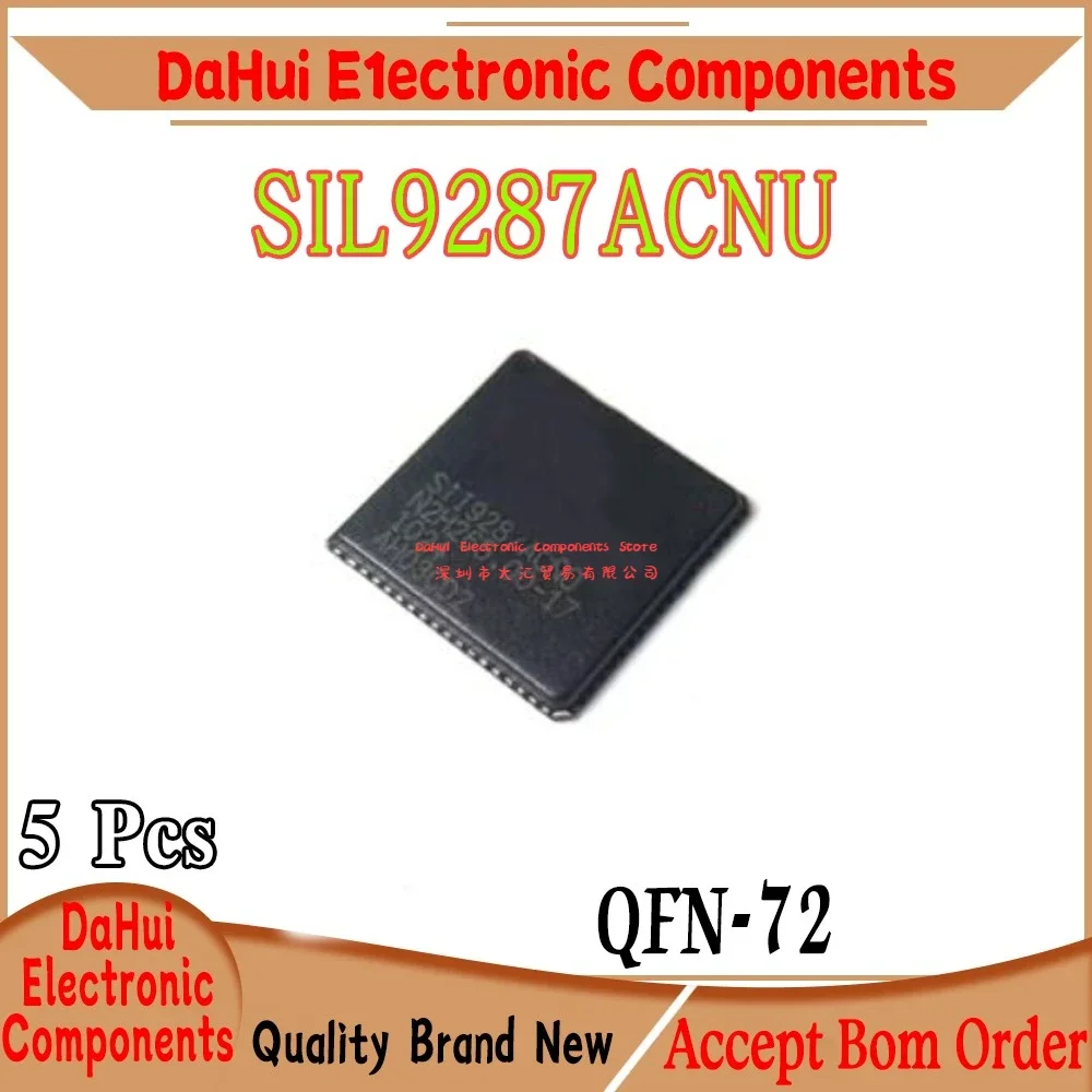 (5piece)100% New SIL9287ACNU SII9287ACNU QFN-72