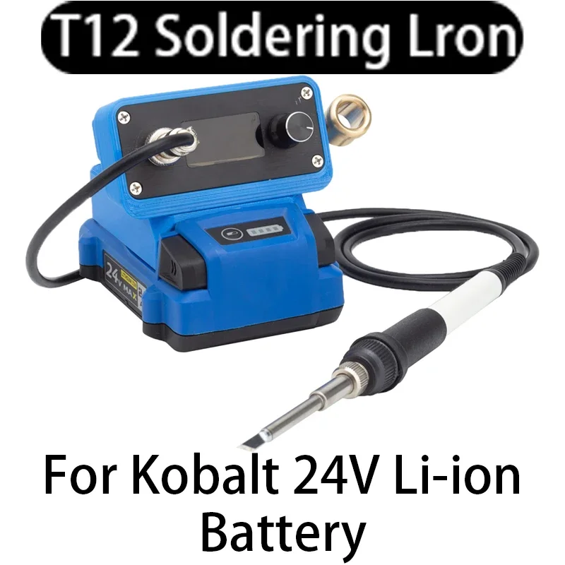 Quick Heating T12 soldering station welding iron version STC For Kobalt 24V Li-ion battery T12 Digital Soldering Iron