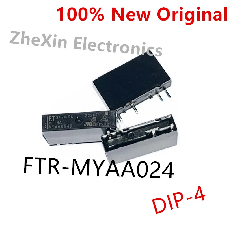 5-10PCS/Lot   MYAA024D 、MYAA012D 、MYAA005D   DIP-4   New Original Universal Power Relay  FTR-MYAA005D 、FTR-MYAA024D、FTR-MYAA012D