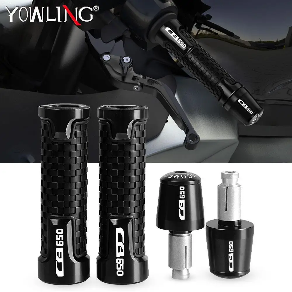 Handlebar Rubber Gel Hand Grips Brake Hands FOR HONDA CB650R CB650F 2014 2015 2016 2018 2019 2020 2021 2022 Handle bar Grip Ends