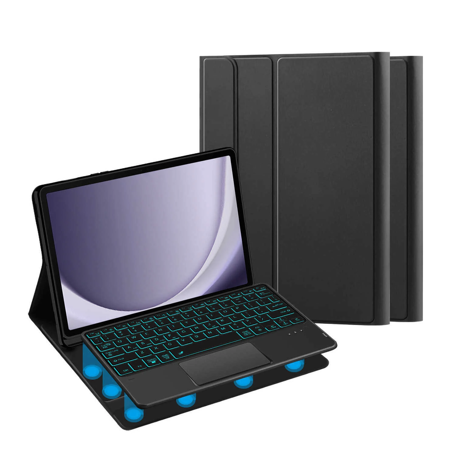 Keyboard Case for Samsung Galaxy Tab S12 Plus 12.6 inch Touchpad 7 Colors Backlit Keyboard Cover for Galaxy Tab S12+ S12 Plus