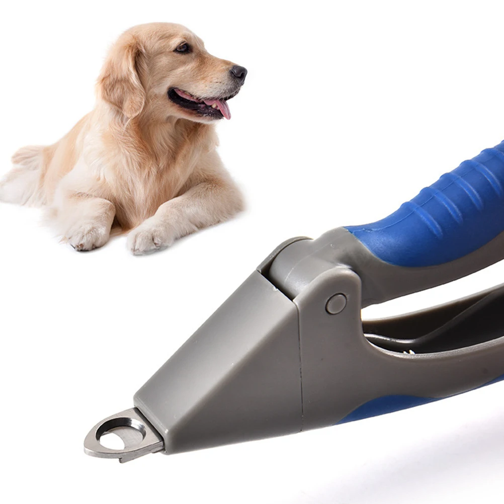 

1pc Pet Dog Nail Clipper Stainless Steel Grooming Scissors Clippers Claws Scissor Cut Pets Accessory (Blue)