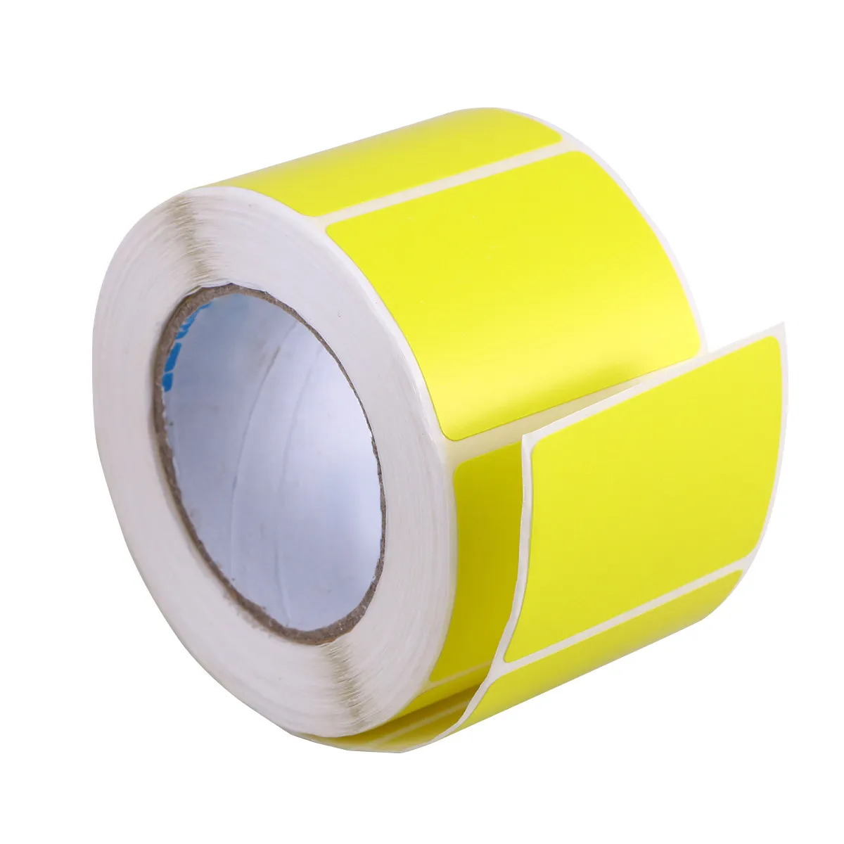 

Colored Thermal Transfer Labels Yellow Waterproof Oilproof Antifriction Self Adhesive for Zebra Tsc Gprinter