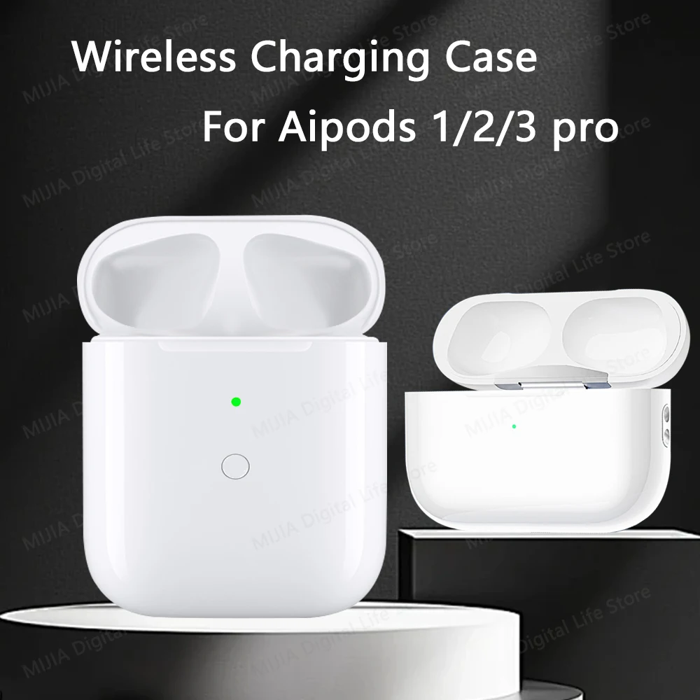 

For AirPods 1st/2nd Wireless Charing Case Universal Replacement Bluetooth Charger Case For AirPods 1/2 Pro Accessories