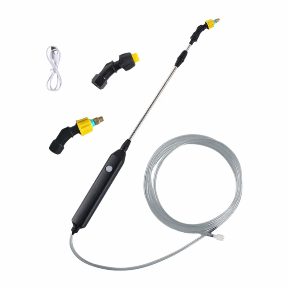 2/3/5m Pipe Electric Sprayer Wand Adjustable Nozzle Multi Hole Nozzle Garden Sprayer Wand Rechargeable High-Pressure