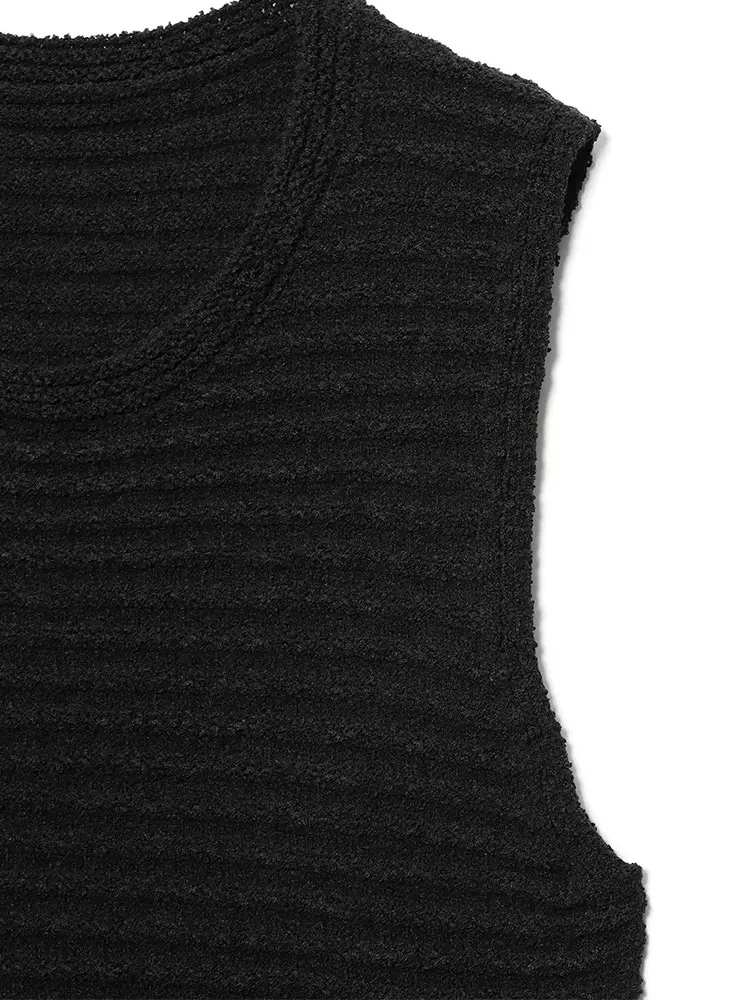 Chic Women Dress Tassels Solid Sleeveless O-Neck Sweater Mini Dress New Fashion 2025 Spring Summer Female Dress