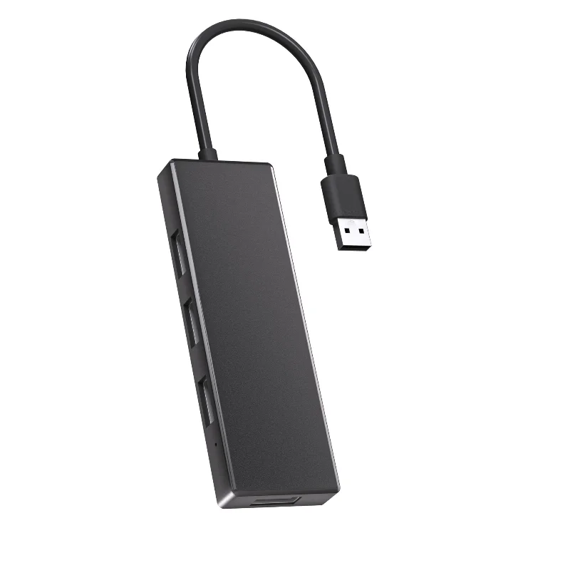 4-In-1 Usb2.0 Expander Compact Portable Docking Station Suitable for Laptop Mouse Docking Station