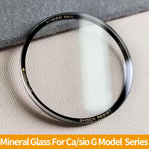 Mineral Glass For Ca/sio GA-100 200 120 2100 B2100 GG-1000 Watch Crsytal Surface Replacement Parts