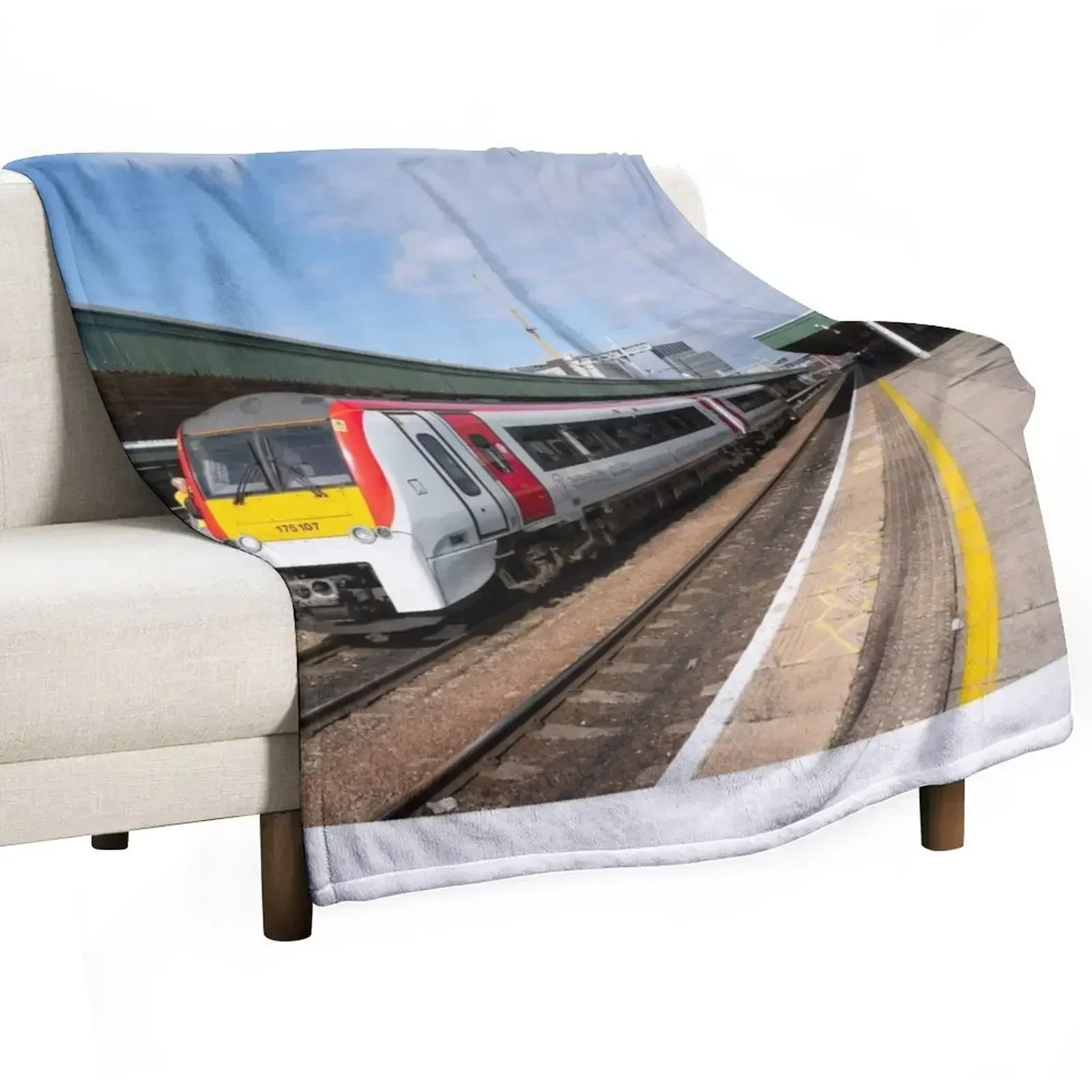 Cardiff Central Coradia Throw Blanket blankets and throws Weighted Luxury Blankets