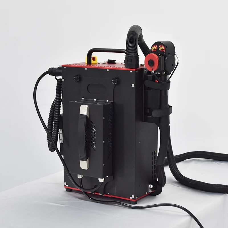 New Pulse Fiber Laser Cleaning Machine 100W 200W 300W for Metal Rust and Wood Oil Non Abrasive Eco Friendly Cleaning Solution