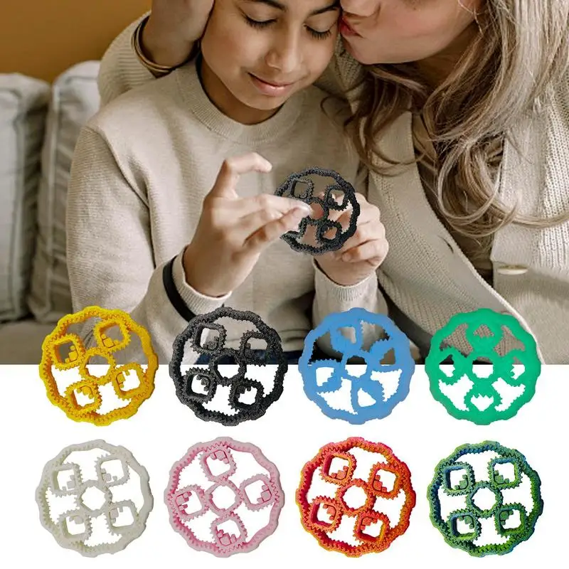 Fidget speelgoed kleine zintuiglijke planetaire uitrusting draagbare stressverlichting artefact voor volwassenen tieners Fidget zintuiglijke vingertop gyroscoop