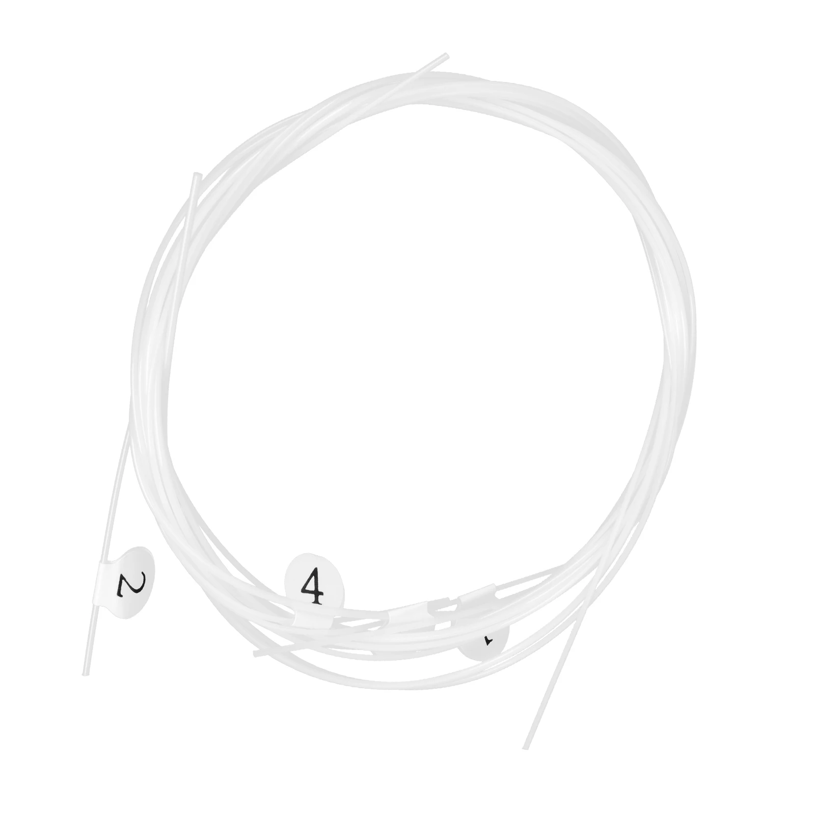 

4 Sets Ukulele Strings Wire Musical Instrument Parts Accessories Instruments Nylon Durable Thin Balanced Tone Sweet Sound Repair