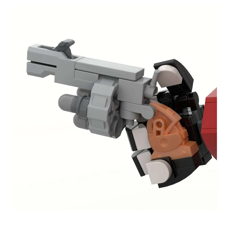 543-pieces-moc-yosemite-sam-blocs-de-construction-modele-d'architecture-idee-artistique-presentation-creative-Education-artisanat-assemblage-anniversaire-briques