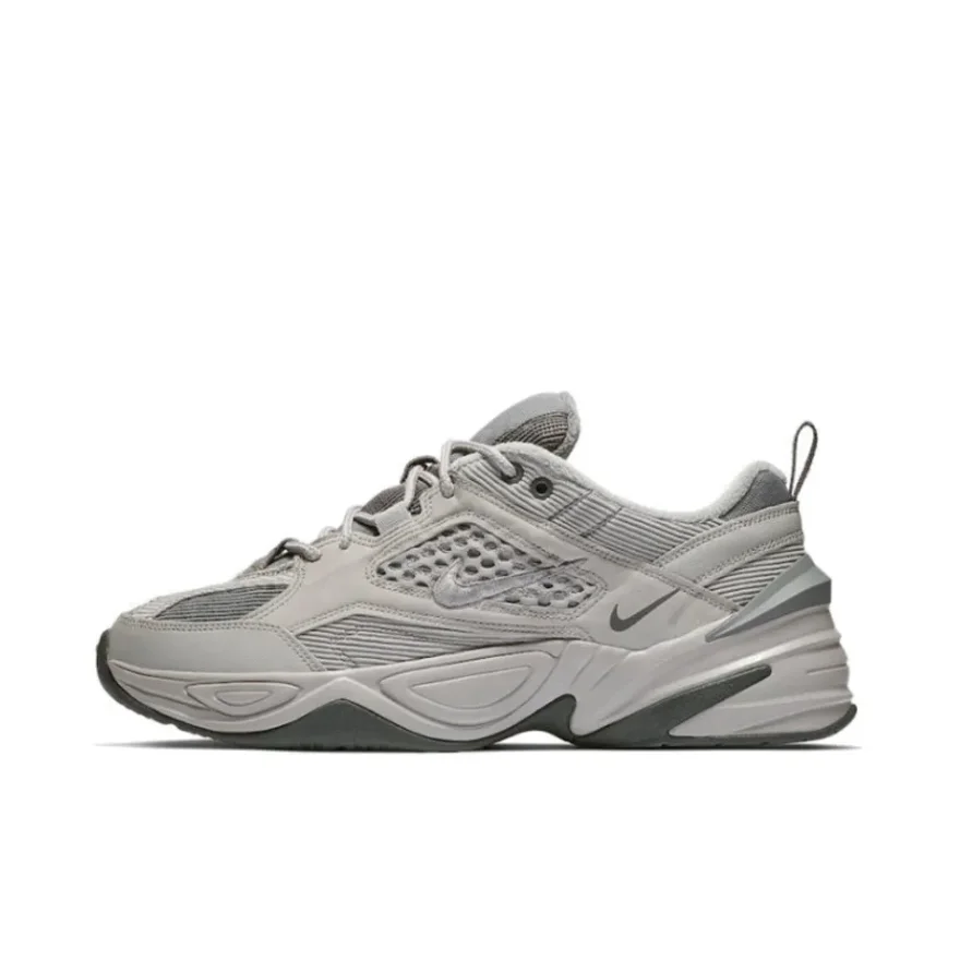 Nike Original Gray M2K Tekno Low Mens Running Shoes Retro Classic Comfortable Shock Absorbing Sneakers