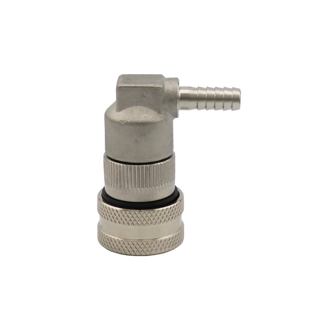 Homebrew Beer Corny Keg Connectors Stainless Steel Ball Lock Disconnect Set, Gas & Liquid Cornelius Keg Fittings