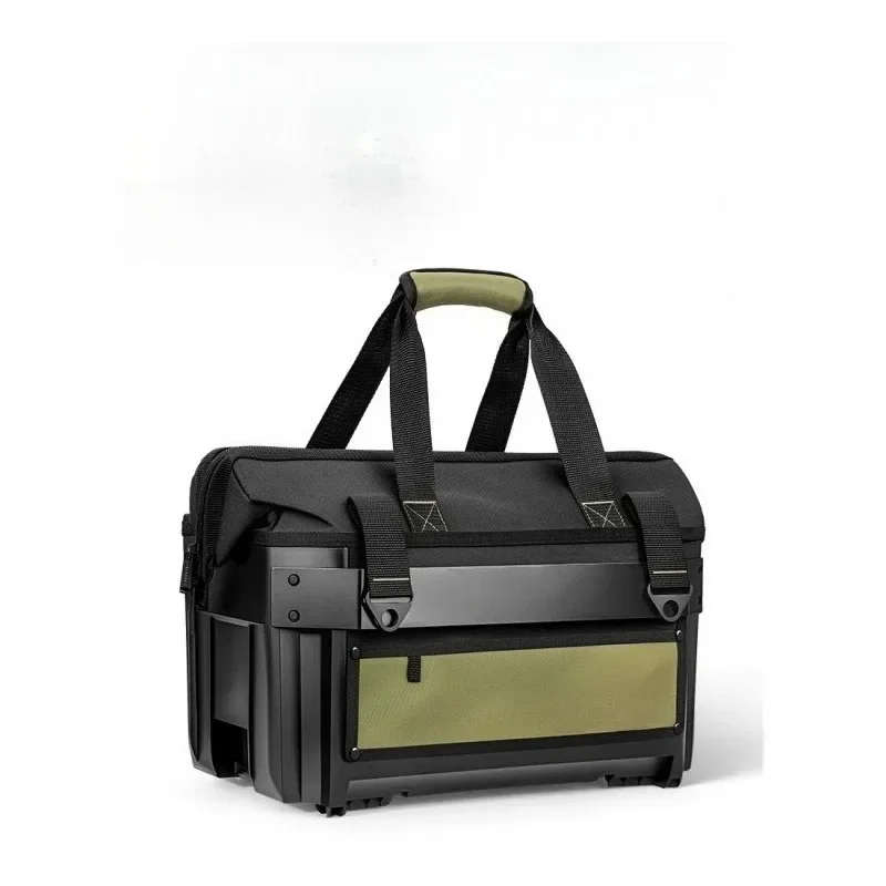 

Green Forest Tool Kit Durable Electrician Canvas Tool Kit Portable Hardware Thickened Wear Resistant