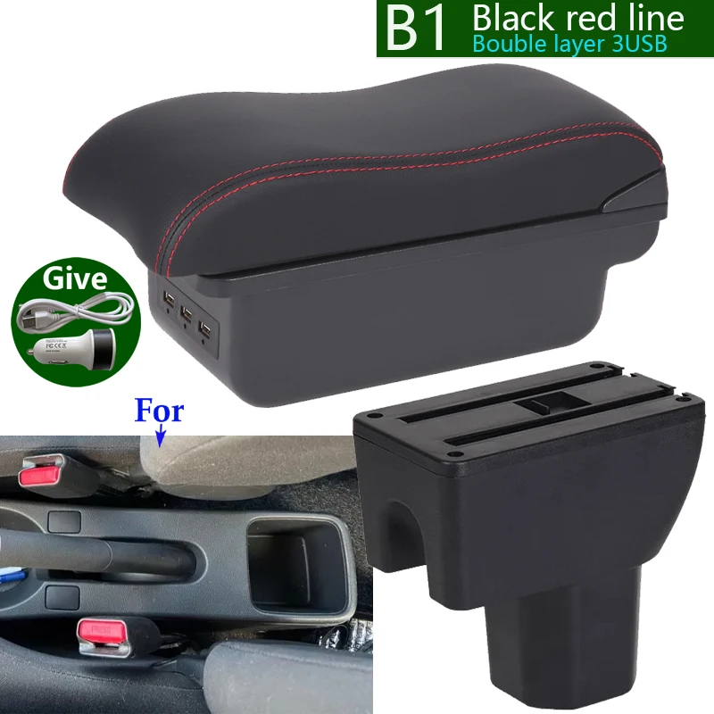 Voor SUZUKI Splash Armsteun Box Voor Suzuki Splash Auto Armsteun Auto Opbergdoos Arm Bracing verhogen Interieur Details Retrofit Deel