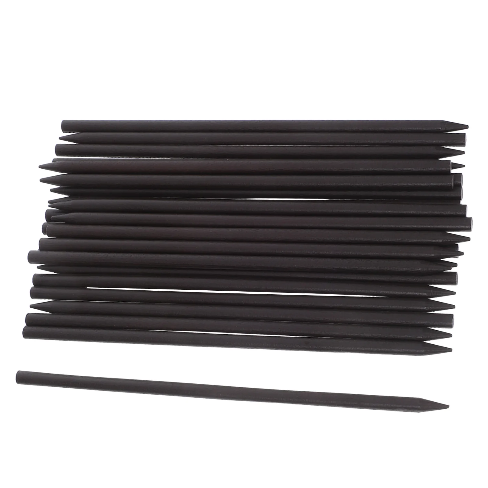 

25Pcs Pencil Shaped Hairpin Wooden Hair Clasp Simple Elegant Headdress for Woman Party Gathering Wedding Photo Shoots