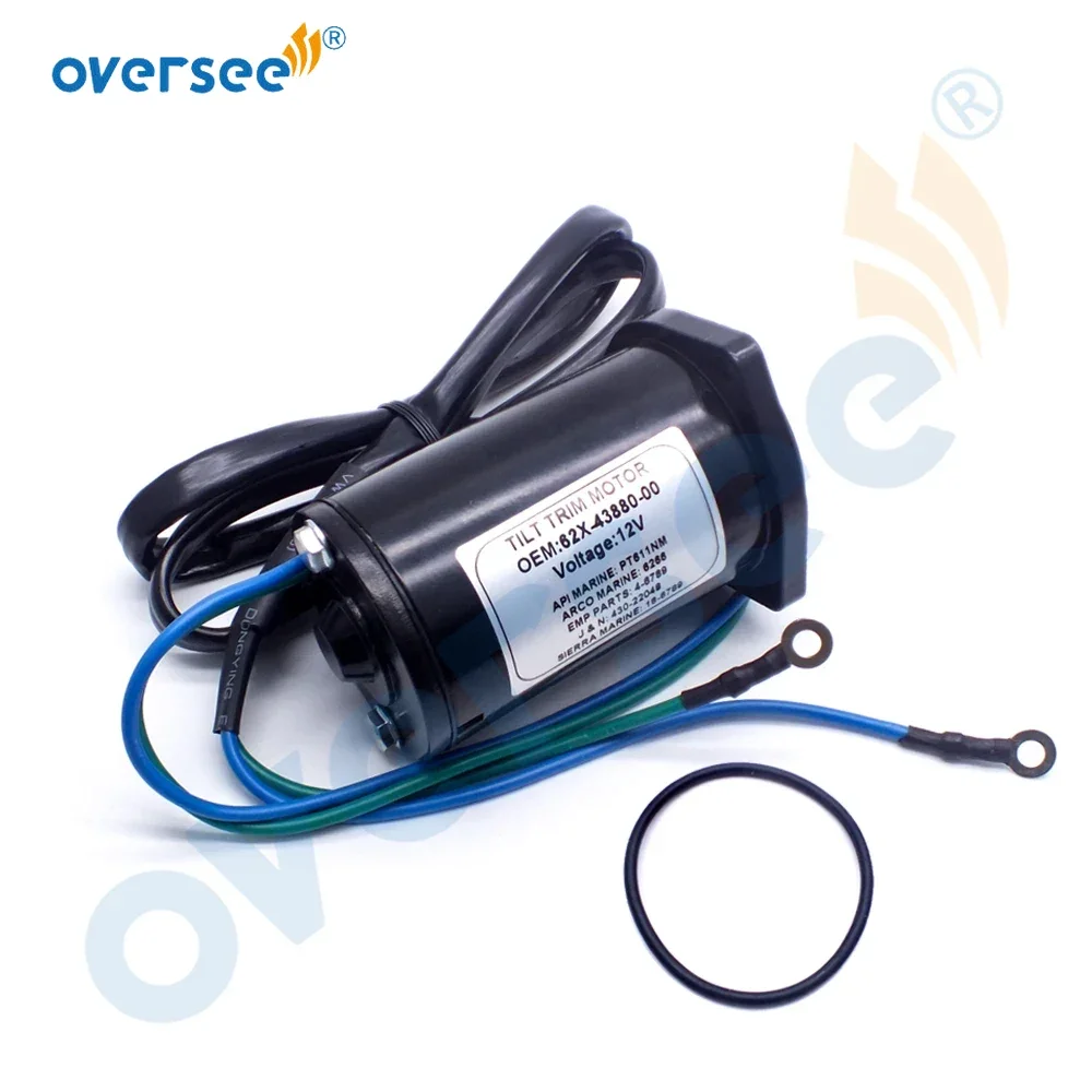 

Oversee 62X-43880-00 Trim Tilt Motor For Yamaha Outboard Motor 4T 2T 40-100 HP 62X-43880 62X-43880-01 ARCO MARINE 6266