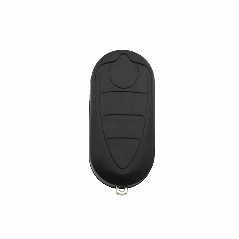 Cocolockey Folding Flip Key Shell Fob for Alfa Romeo 156/159 /mito/giulietta/gt/4c 3Buttons Remote Key Case Car Key Silicone pad