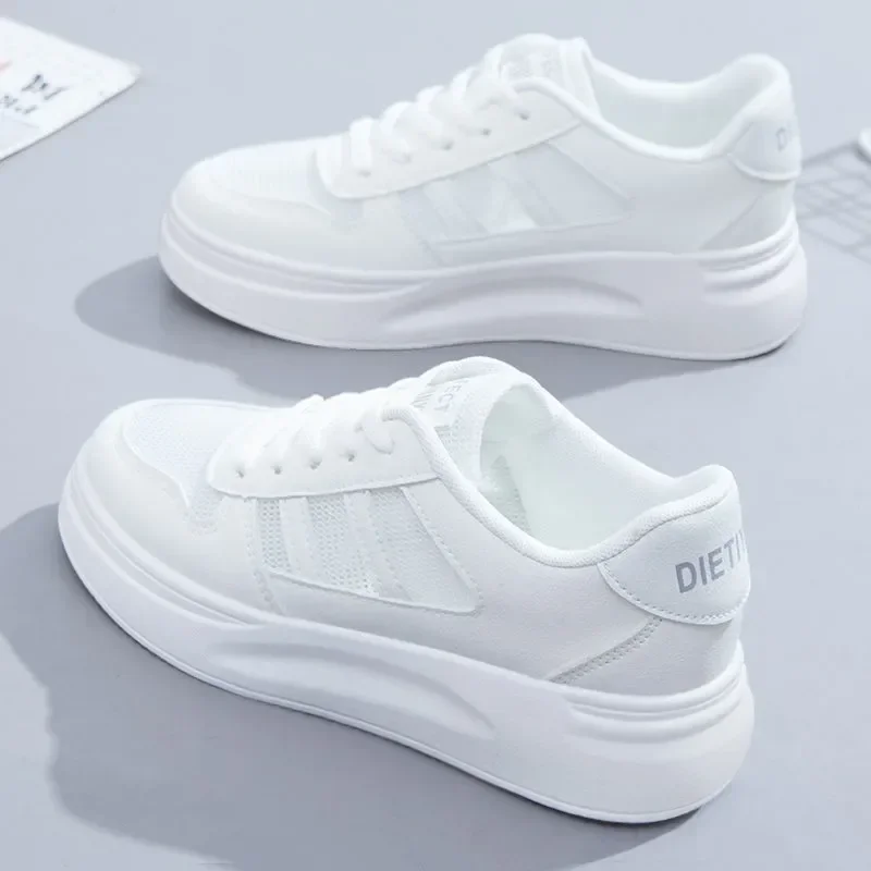 Small White Shoes for Women Breathable Students Casual Shoes Sneakers Women Korean Style Mesh Women\'s Shoes for Spring Autumn