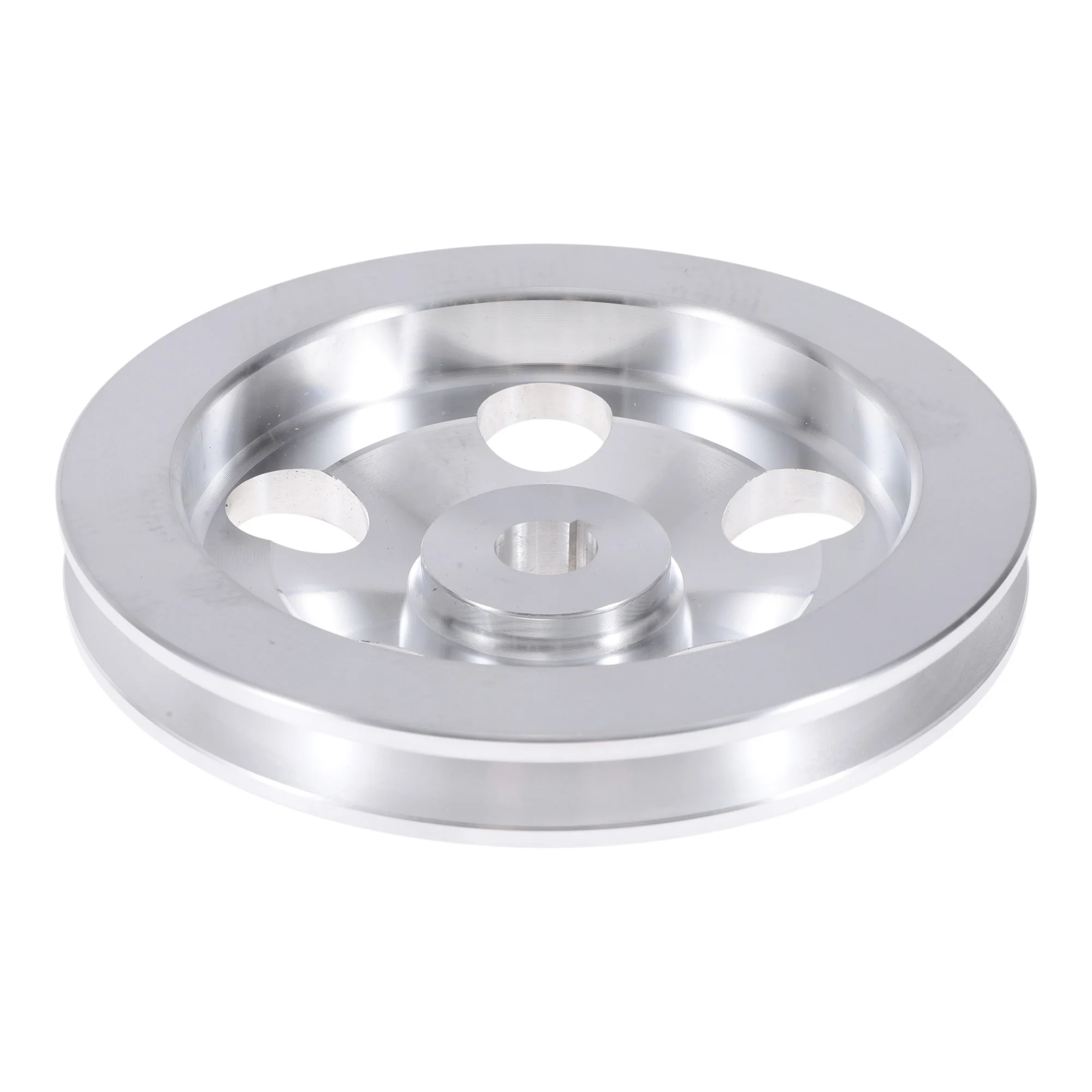 UXCELL 1 Groove Single Groove Power Steering Pump Pulley for Chevy SBC 350 Engine