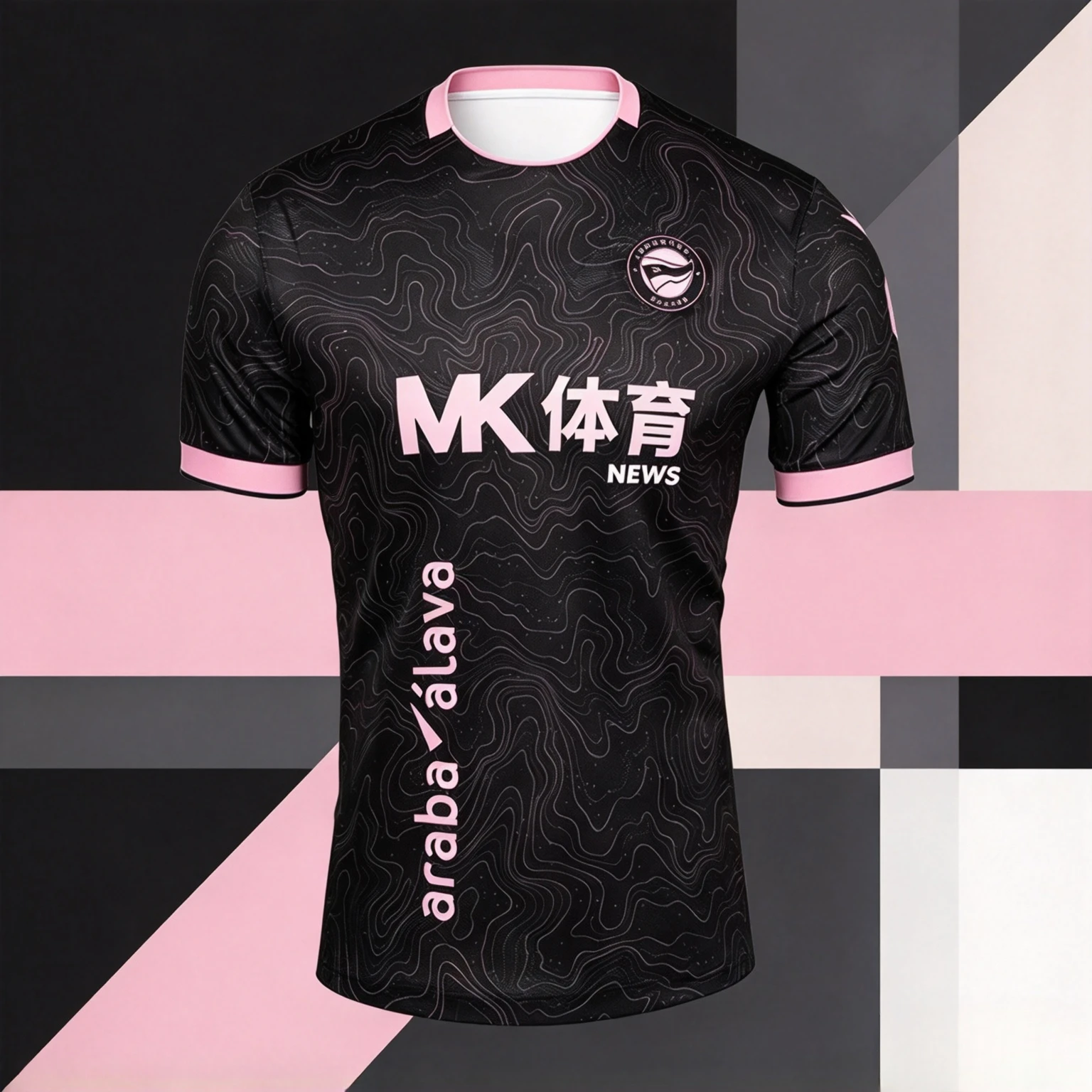 26-27 New Alaves Football Jersey Printed Quick Drying Casual Daily Sports Men's Short Sleeved Top T-shirt Family Matching