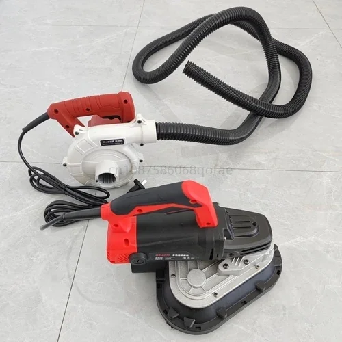 Edging Concrete Cement Floor Renovation Terrazzo Epoxy Hand-Held Three-Head Dust-Free Grinding Machine