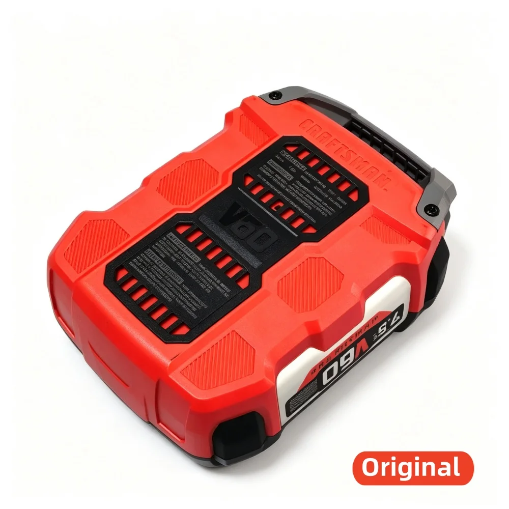 2.5 7.5Ah for CRAFTZMAN 60V for Stanley 60V for Cub Cadet 60V Electric Green Hedge Machine Lawn Mower Oil Chain Saw Tool Battery