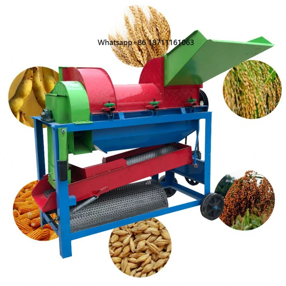 i Multi-function Thresher for Gain Soya Beans  Sorghum Corn Wheat Thresher Grain Thresher Machine Corn Sheller Machine