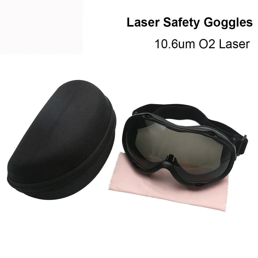 HAOJIAYI OD6+ 10.6um Co2 Fiber Laser Safety Goggles Style F 10600nm Protective Glasses Shield Protection Eyewear for Co2 Machine