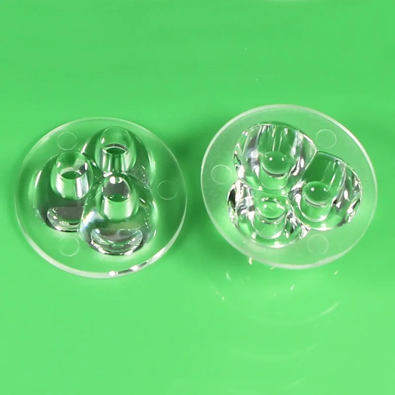 Universe Grocery Store LED Lens 35mm One-piece Glossy Acrylic Lens Led Spotlight 3W Imitation Lumen High Power Lens 100pcs