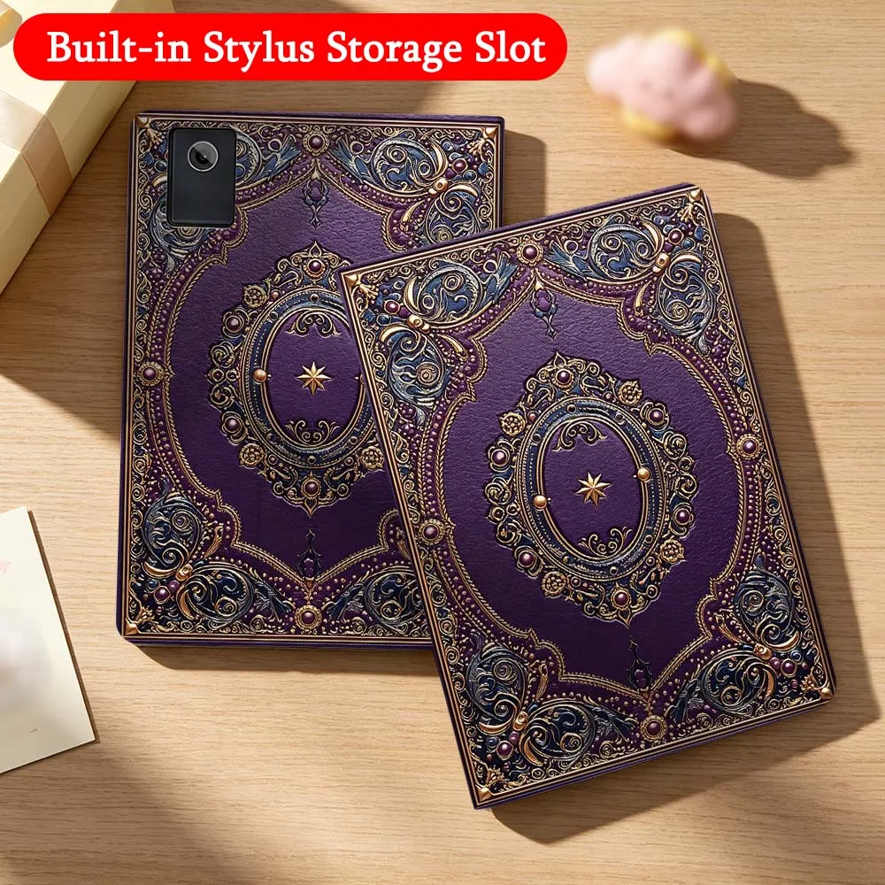 Vintage Persian carpet For Lenovo Idea Tab K10 M10 P11 P12 Xiaoxin Pad Pro GT Plus 10.6 11 11.1 inch 2025 Folding Tablet Case