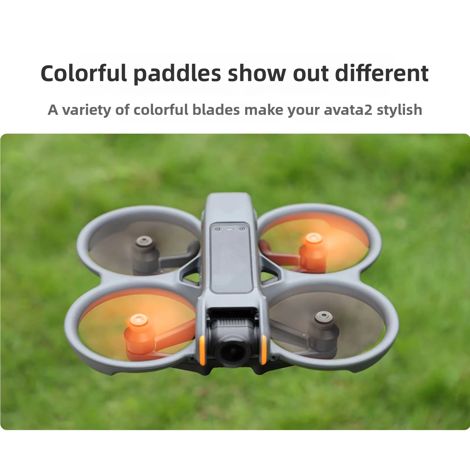 1/2 Pairs 3032S Color Propellers with Storage Box for DJI Avata 2 Drone Replacement Blades Lightweight Wing Propeller Accessory