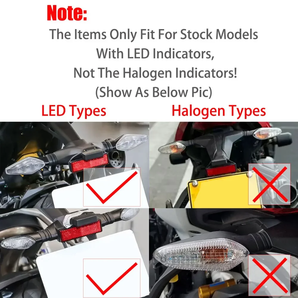 LED Turn Signals Indicator For DUCATI Supersport 950 Panigale 955 1000 1100 Hypermotard Multistrada 698 950 V2 V4 /S 2018-2024