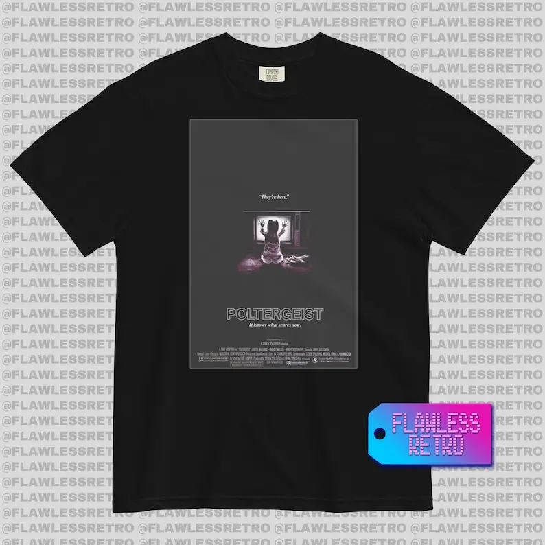 POLTERGEIST Retro Horror Movie Tee